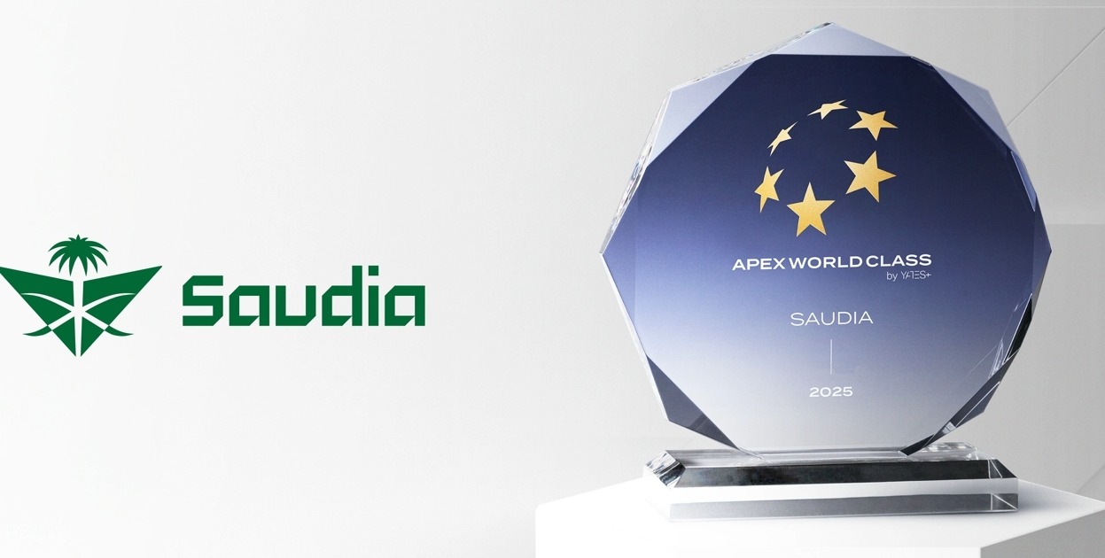 Saudia Named Best in Class for Service at APEX 2025